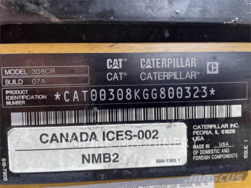 CAT 308-07 Raupenbagger