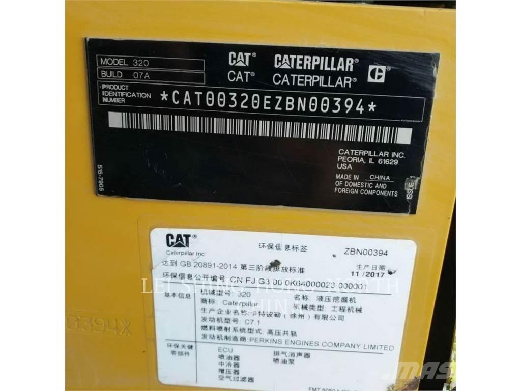 CAT 320-07 Raupenbagger