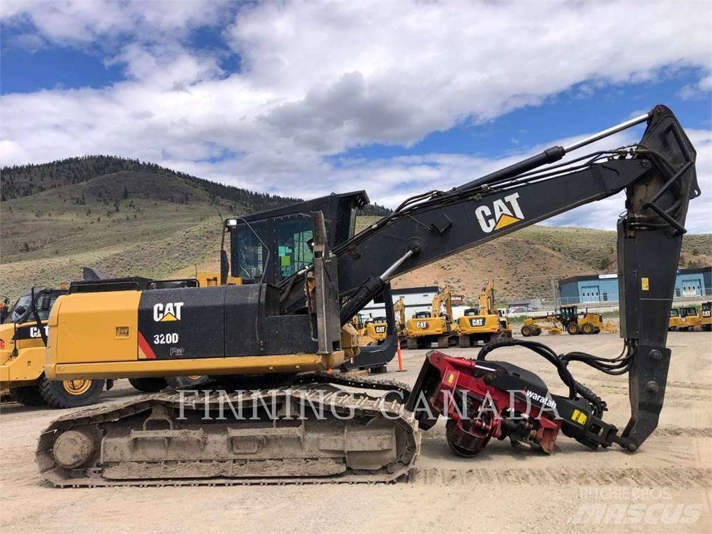 CAT 320D2 FM Forstbagger