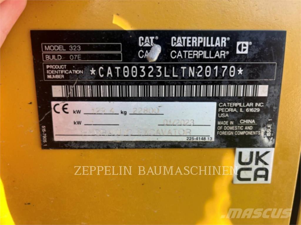 CAT 323-07D Raupenbagger