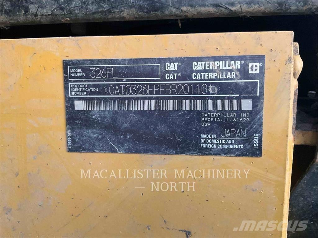 CAT 326FL PTQ Raupenbagger