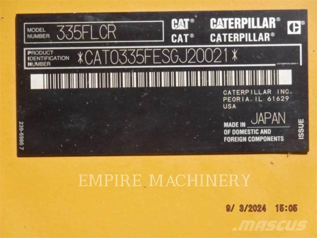 CAT 335FL P Raupenbagger