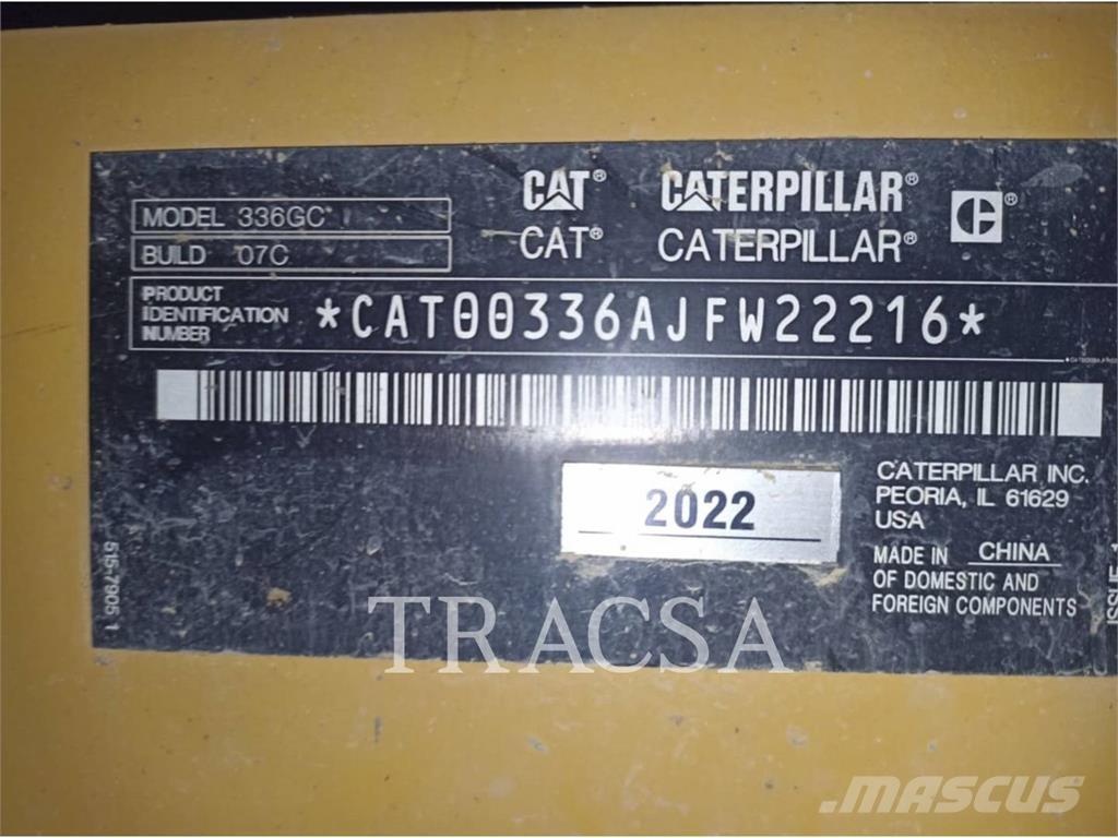 CAT 336 GC Raupenbagger