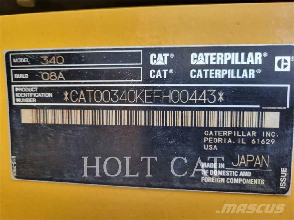 CAT 340 12 TC Raupenbagger