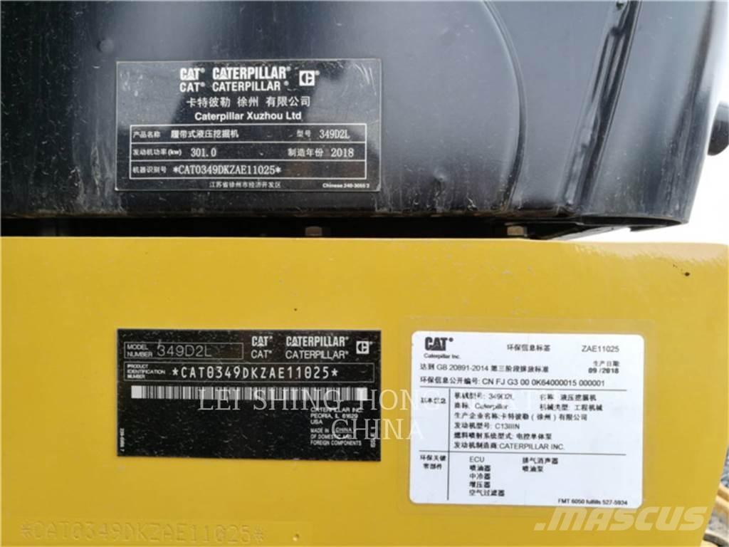 CAT 349 D2 L Raupenbagger