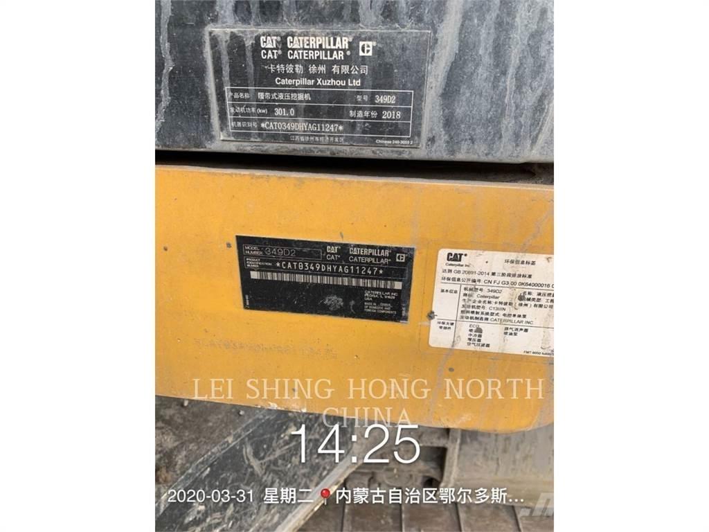 CAT 349D2 Raupenbagger