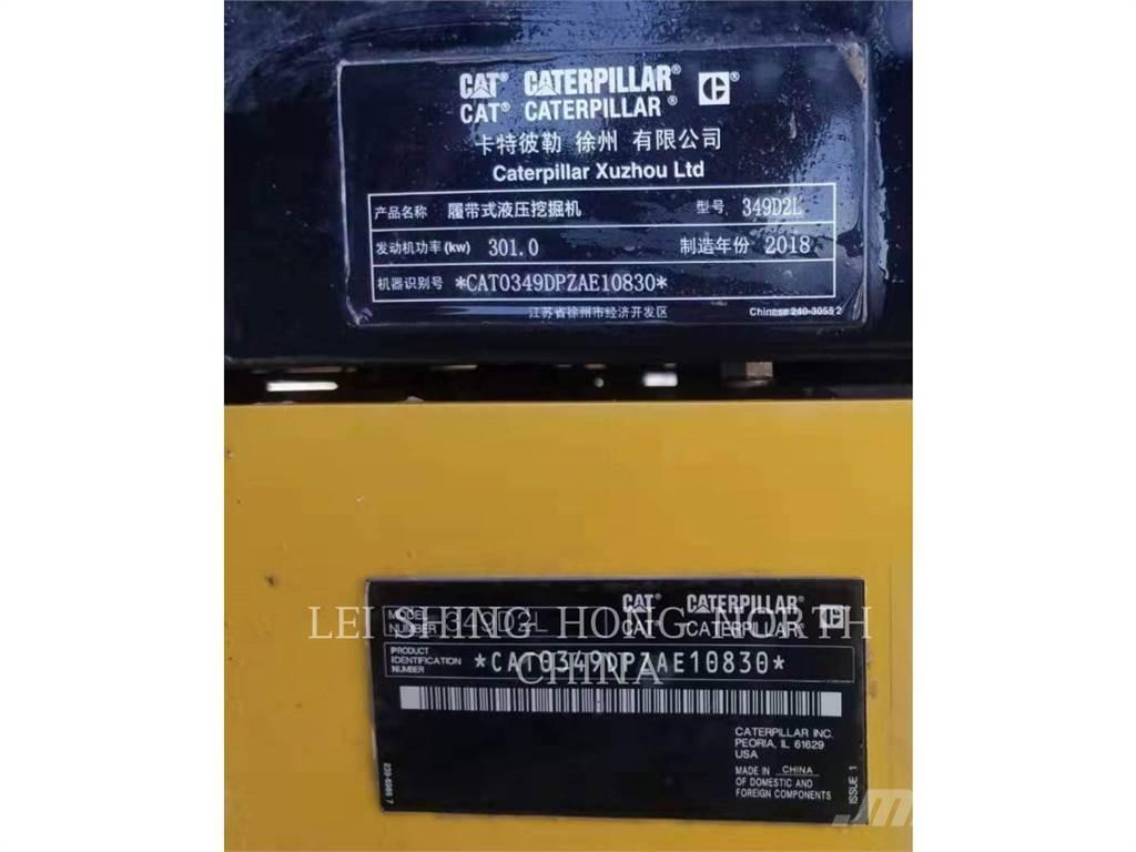CAT 349D2L Raupenbagger