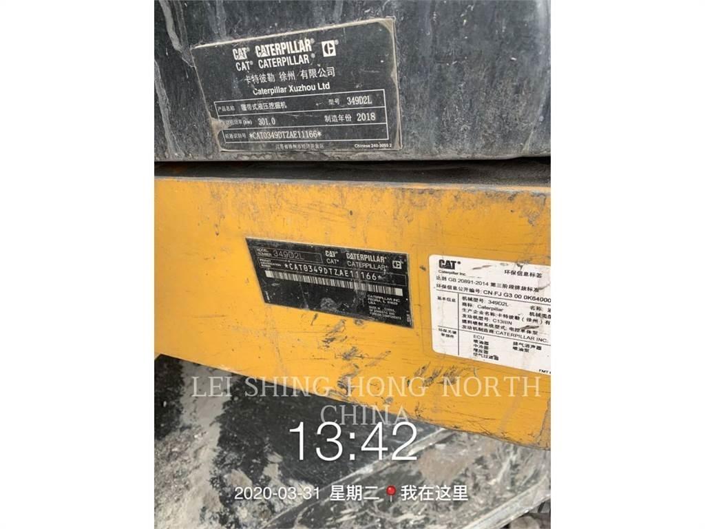 CAT 349D2L Raupenbagger