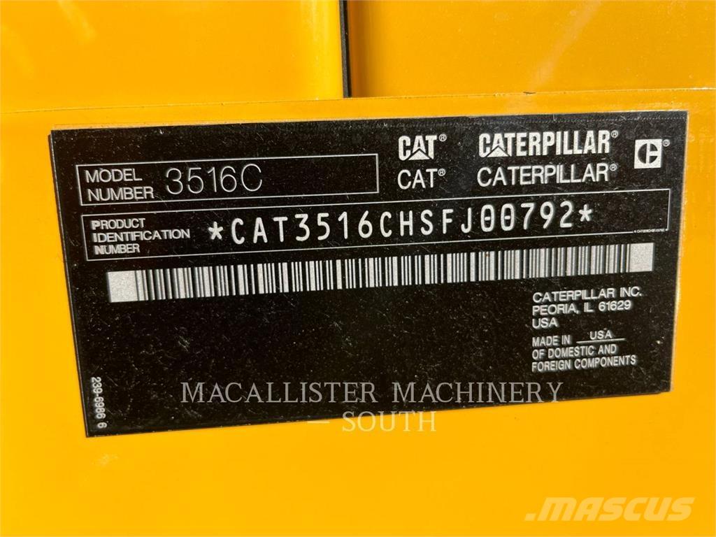 CAT 3516C Diesel Generatoren