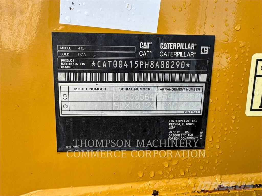 CAT 415 Baggerlader