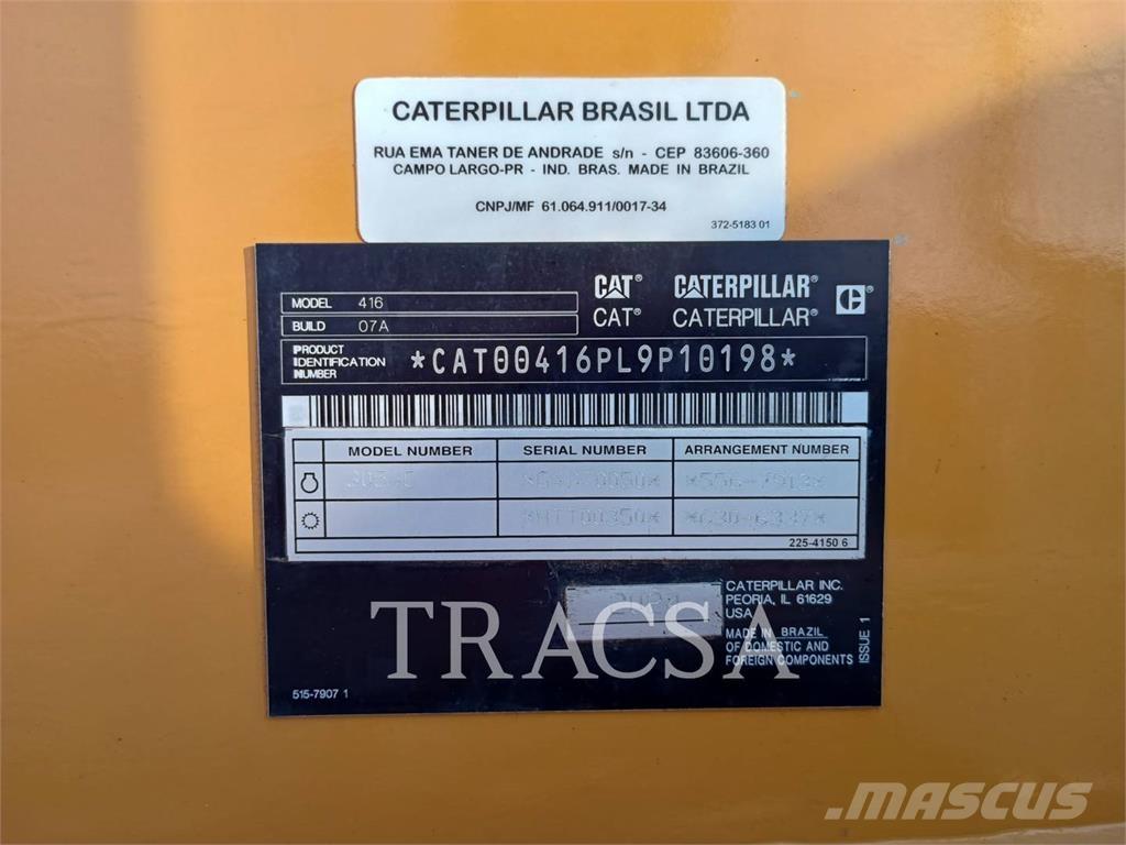 CAT 416 Baggerlader