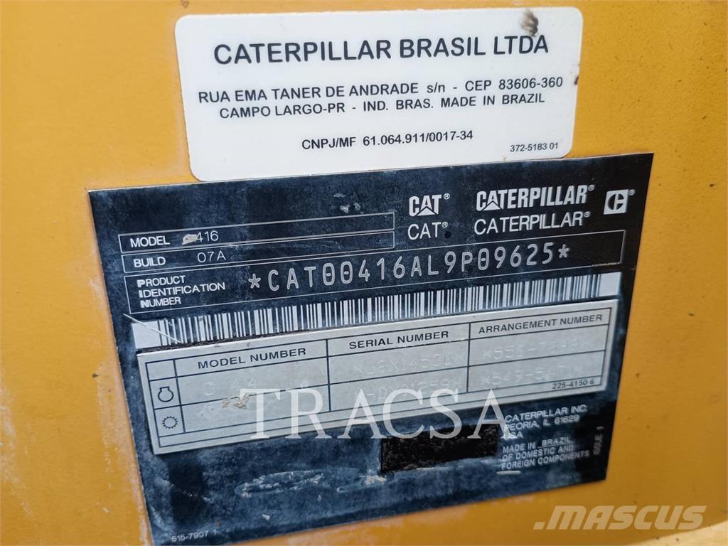 CAT 416 Baggerlader