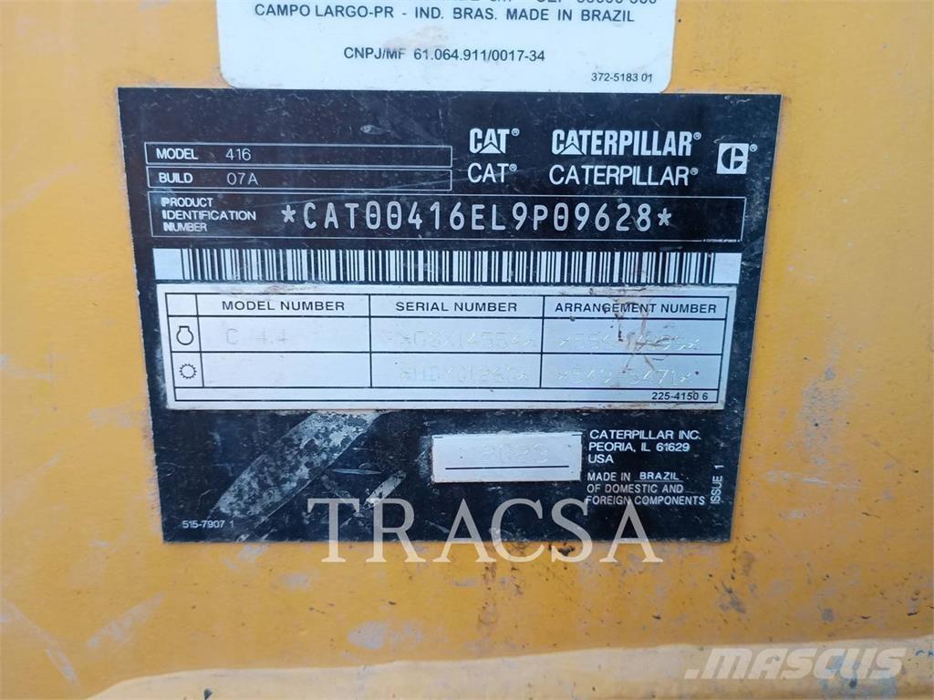 CAT 416 Baggerlader