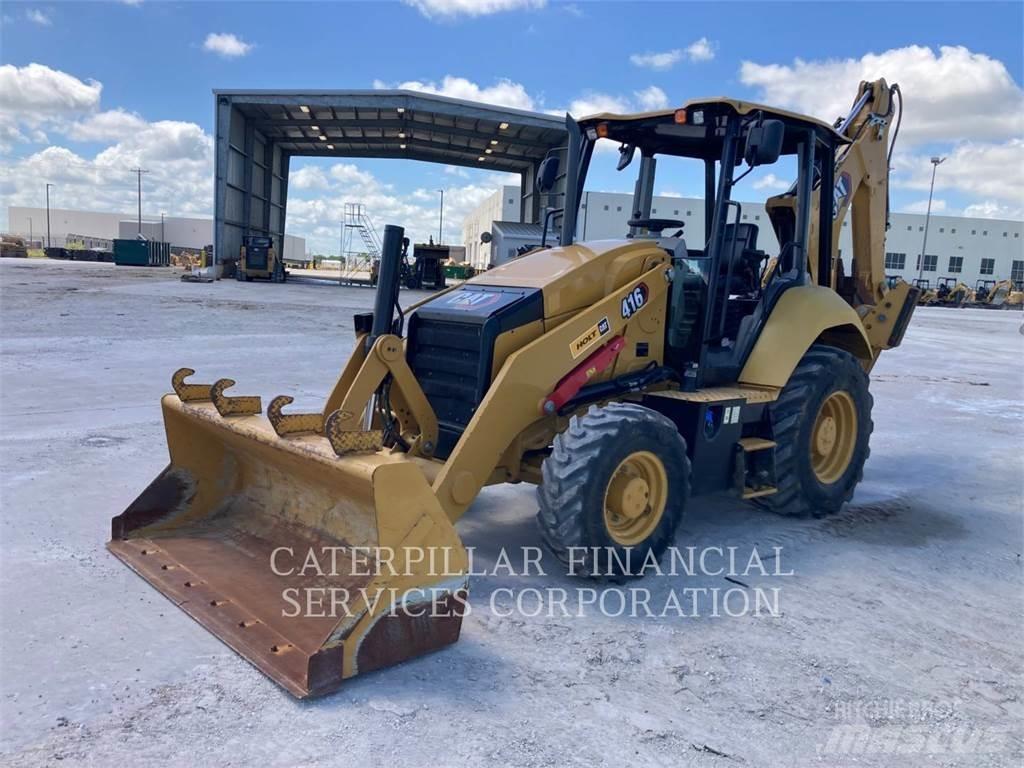 CAT 416-07 Baggerlader