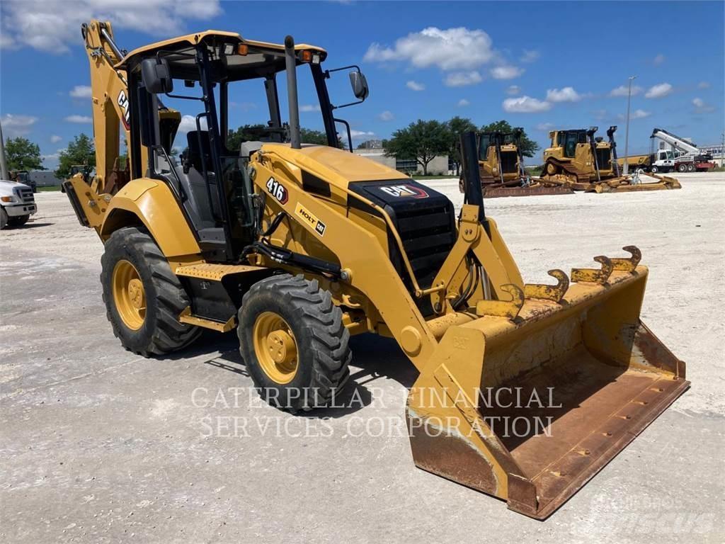 CAT 416-07 Baggerlader