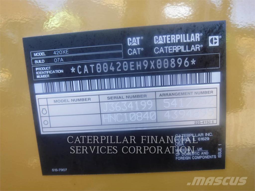 CAT 420-07XE Baggerlader