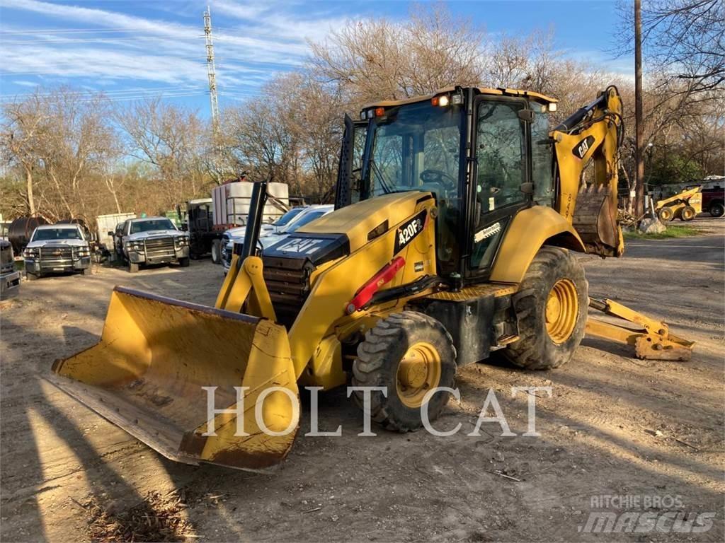 CAT 420F Baggerlader