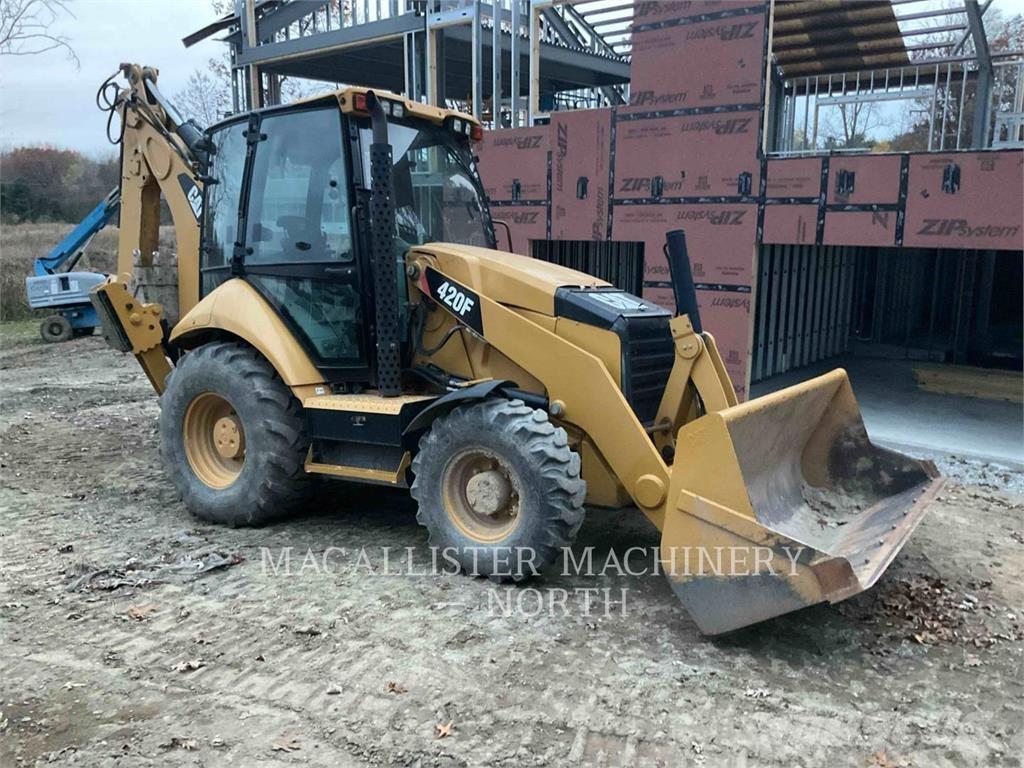 CAT 420F A Baggerlader