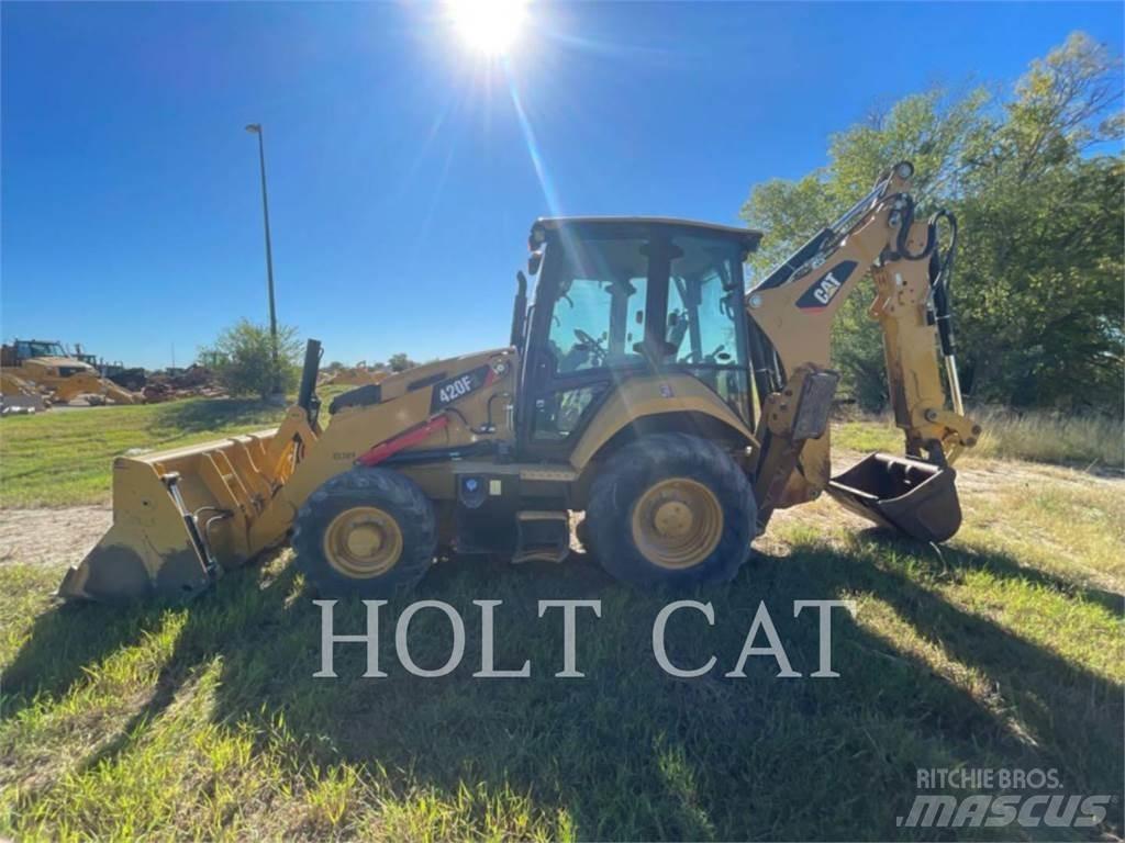 CAT 420F C4EX Baggerlader