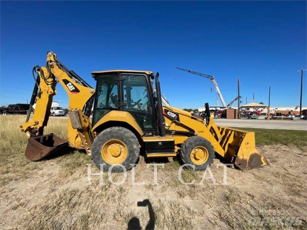 CAT 420F C4EX Baggerlader