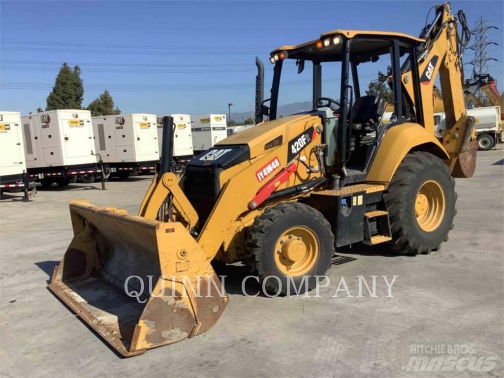 CAT 420F2 Baggerlader
