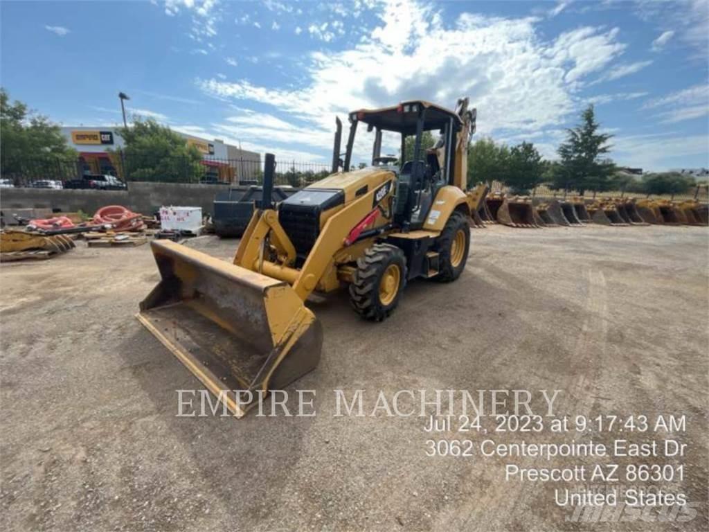 CAT 420F2 4EOP Baggerlader
