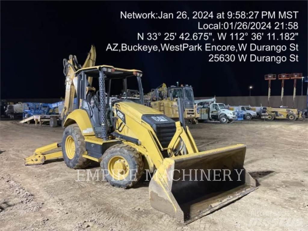 CAT 420F2 4EOP Baggerlader