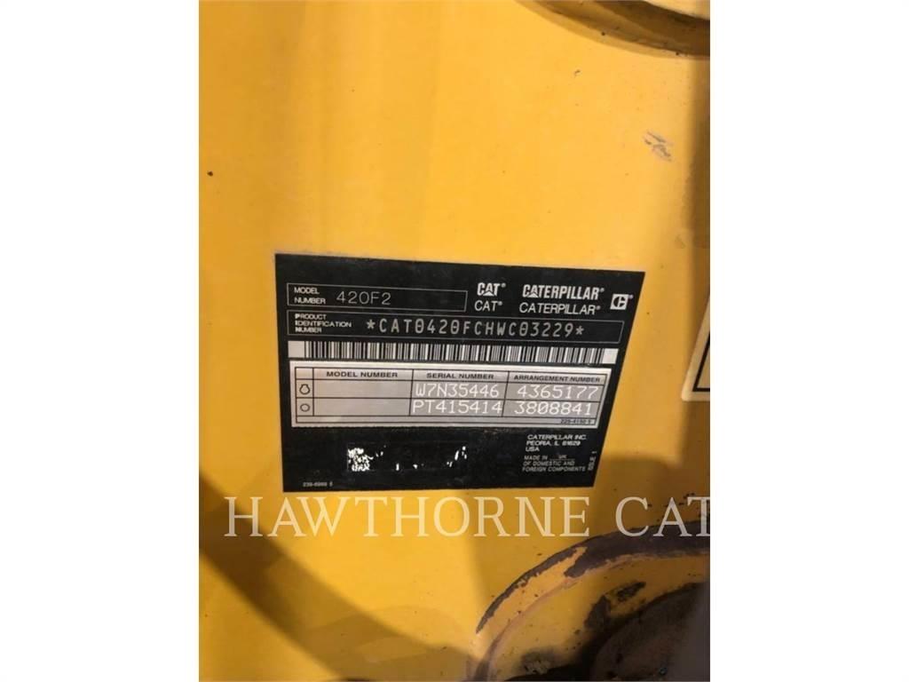 CAT 420F2 CAB Baggerlader