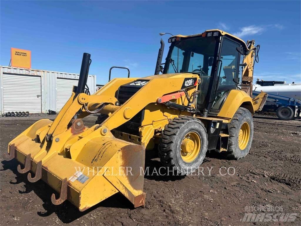 CAT 420F2 E Baggerlader