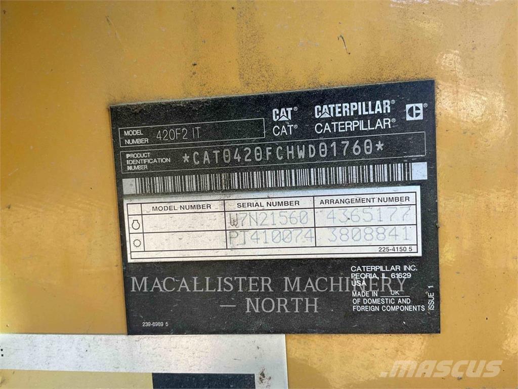 CAT 420F2IT APRQ Baggerlader