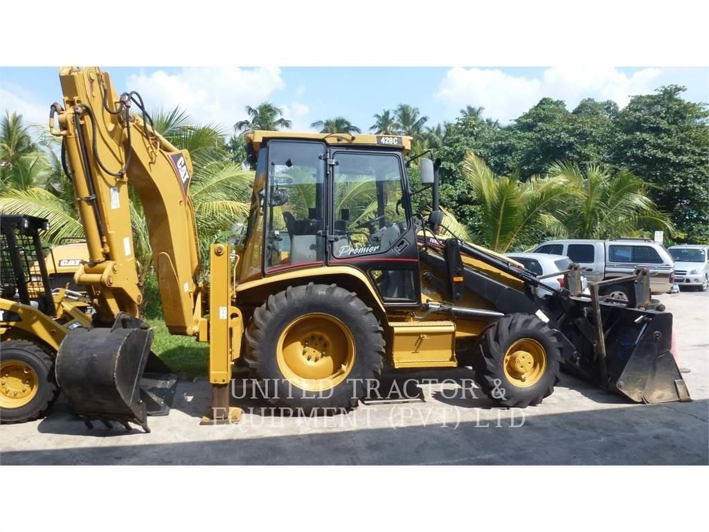 CAT 428C Baggerlader