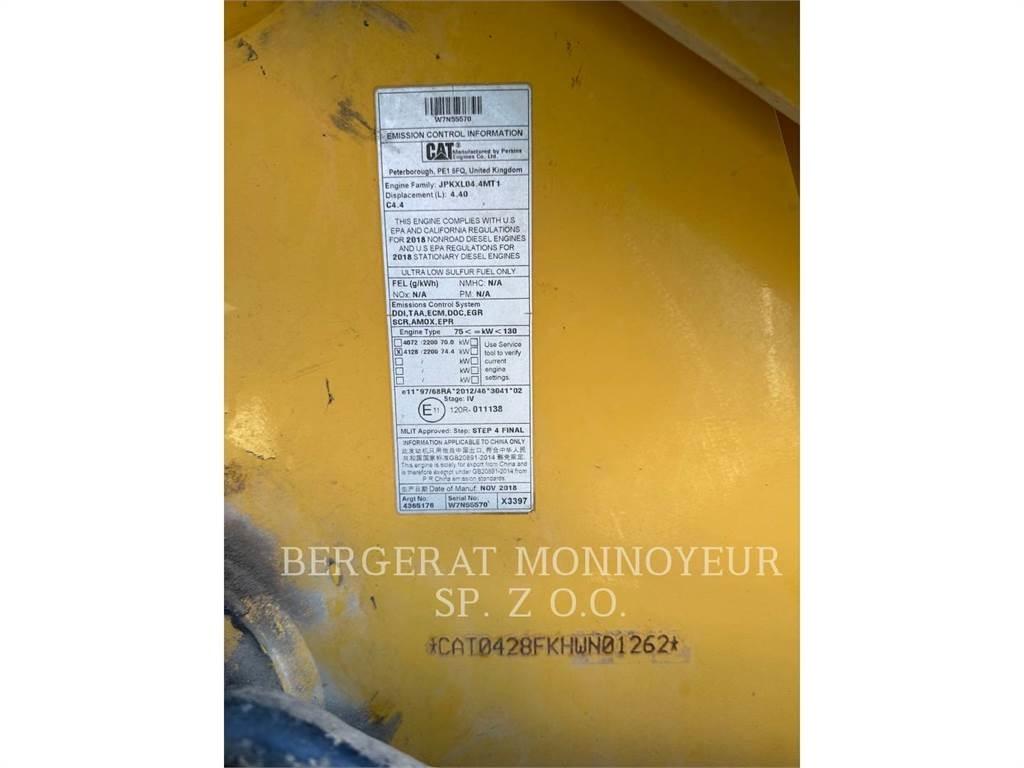 CAT 428F2 Baggerlader