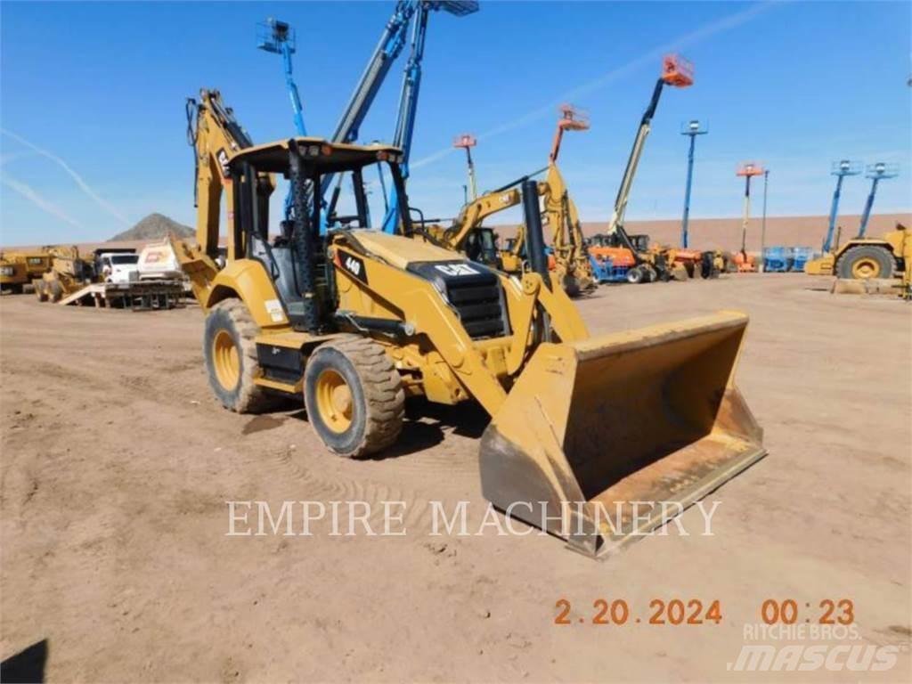 CAT 440-07 4EO Baggerlader