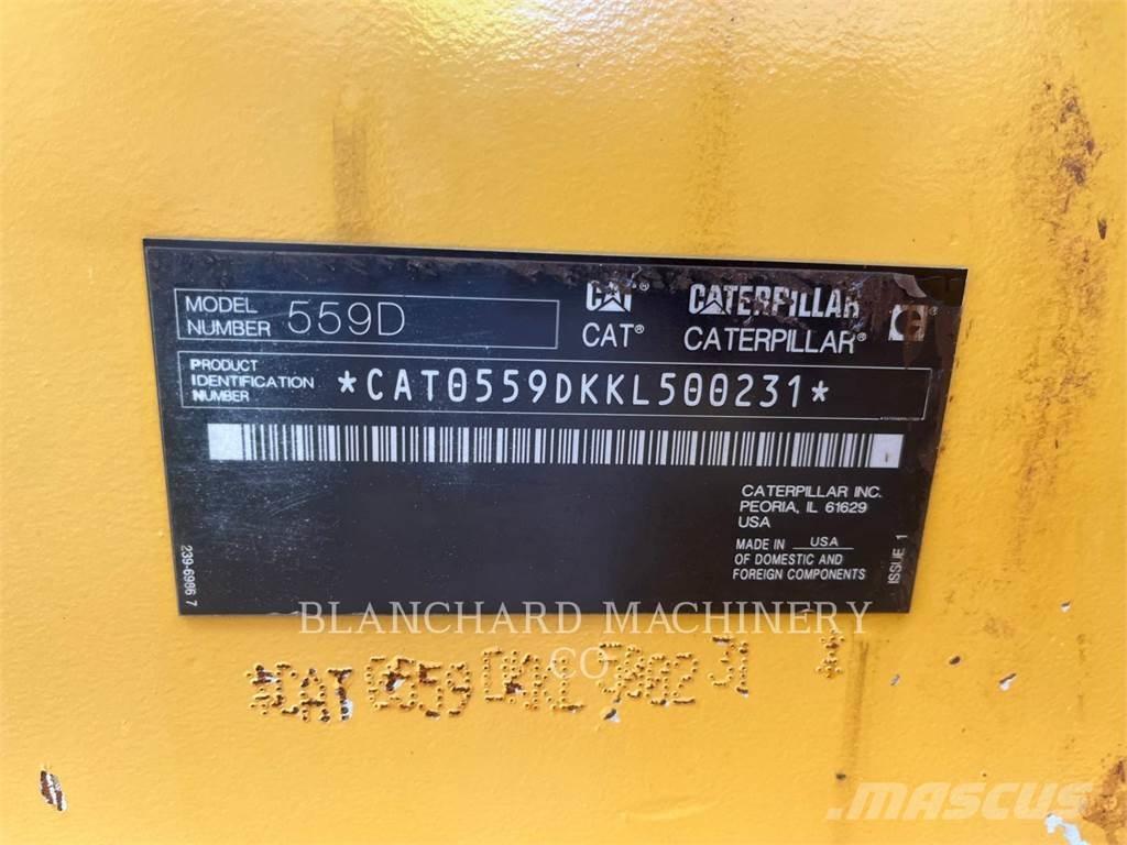 CAT 559D Gelenkausleger Lader