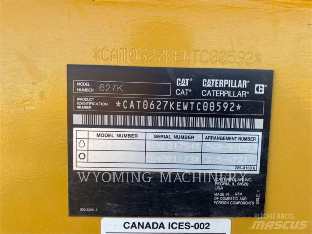 CAT 627K Schaber