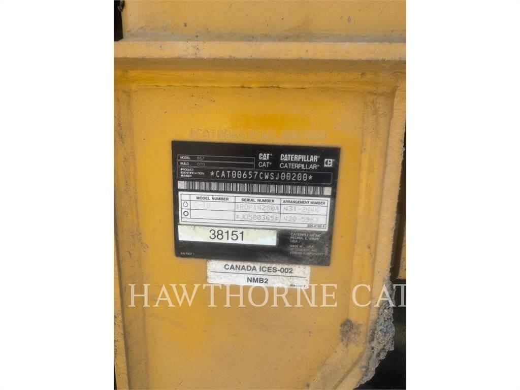 CAT 657 Schaber