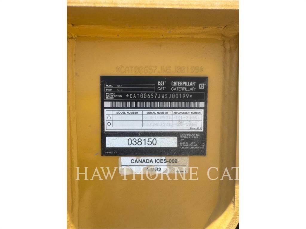 CAT 657 Schaber