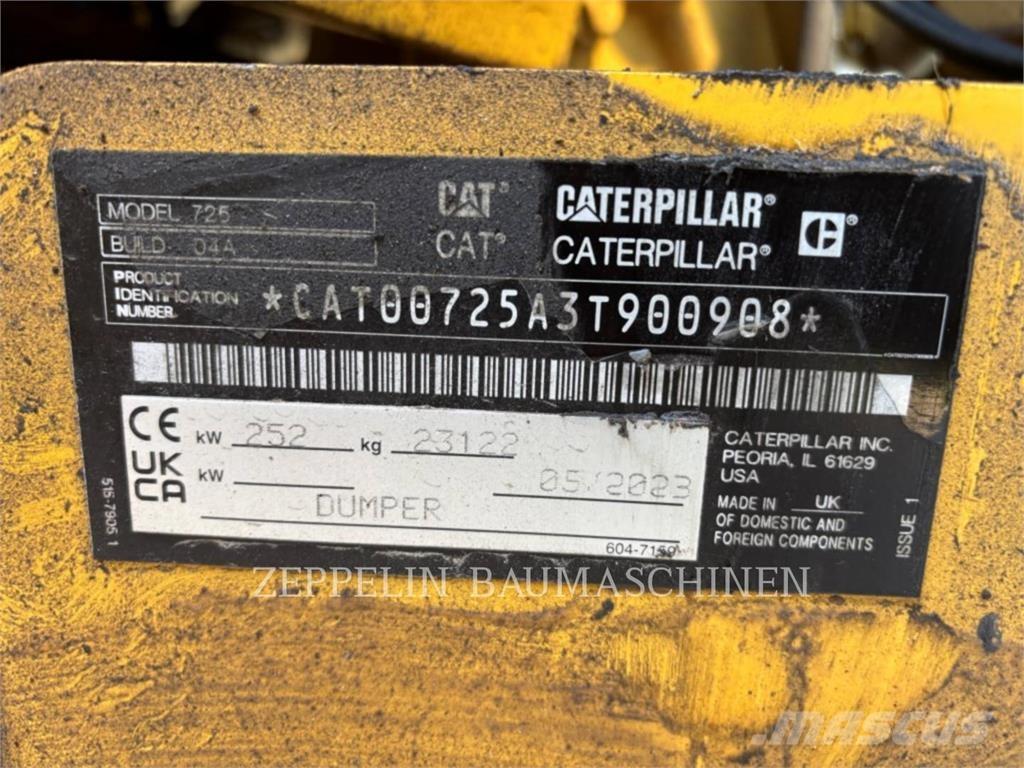 CAT 725-04A Dumper - Knickgelenk
