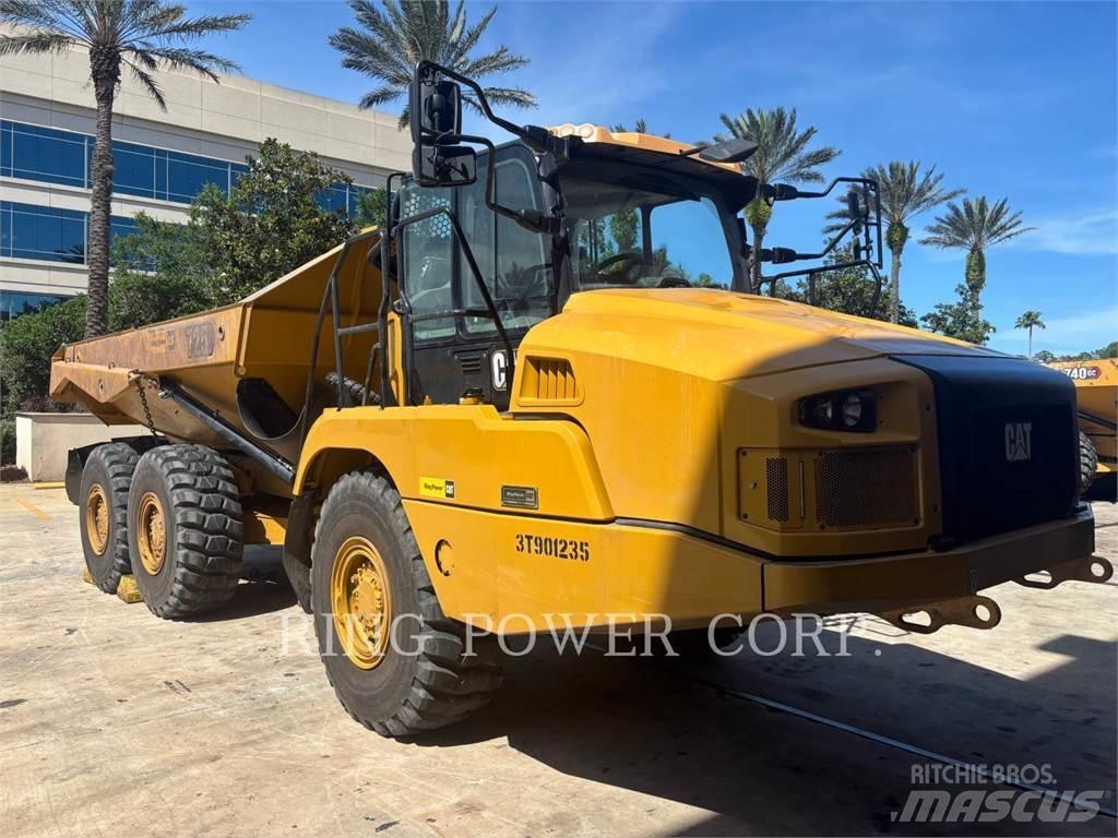 CAT 725TG Dumper - Knickgelenk