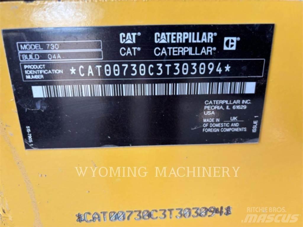 CAT 730 Dumper - Knickgelenk