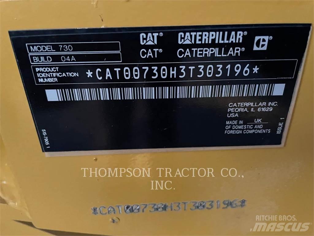 CAT 730 Dumper - Knickgelenk