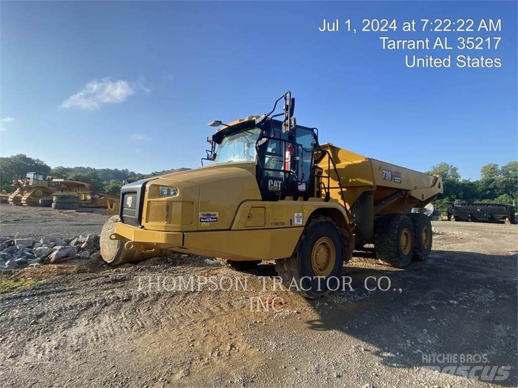 CAT 730 Dumper - Knickgelenk