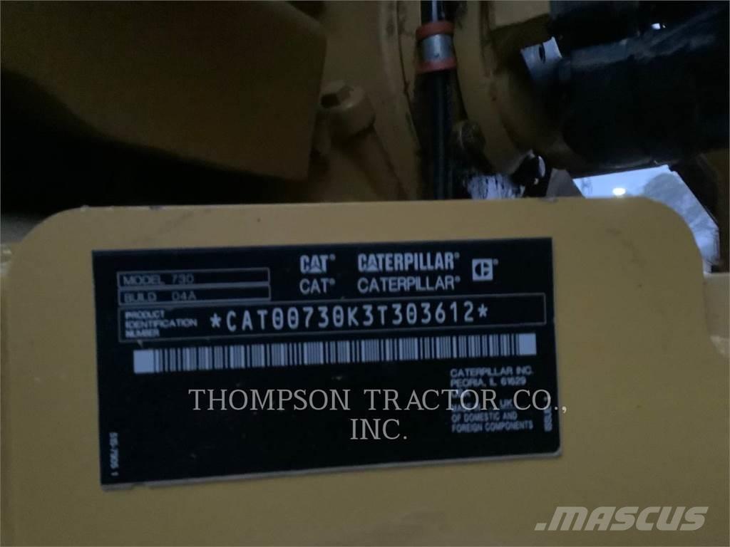 CAT 730 Dumper - Knickgelenk