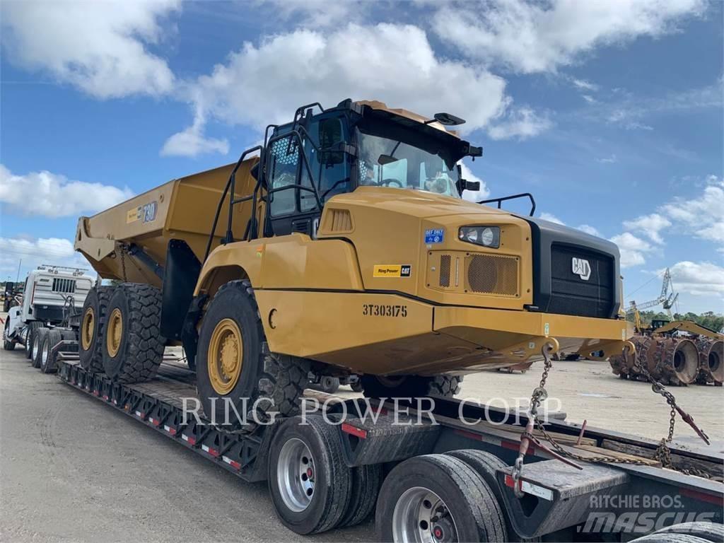 CAT 730TG Dumper - Knickgelenk