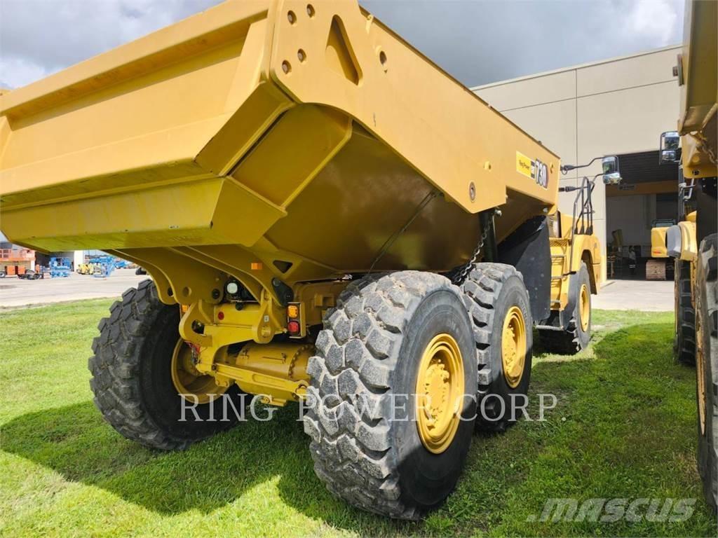 CAT 730TG Dumper - Knickgelenk