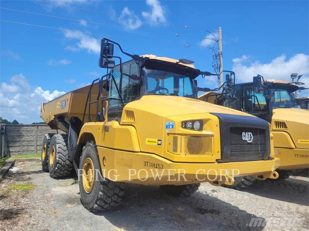 CAT 730TG Dumper - Knickgelenk