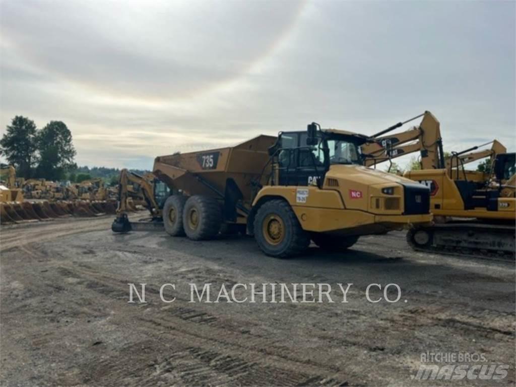 CAT 735 Kipper
