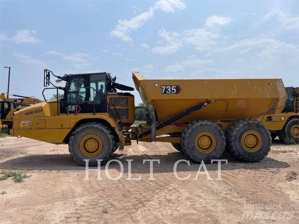 CAT 735 Dumper - Knickgelenk