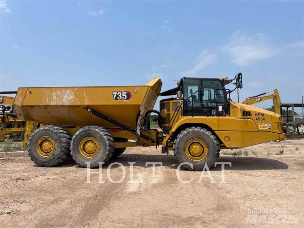 CAT 735 Dumper - Knickgelenk