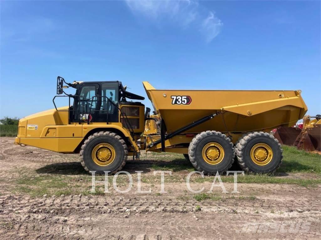 CAT 735 Dumper - Knickgelenk